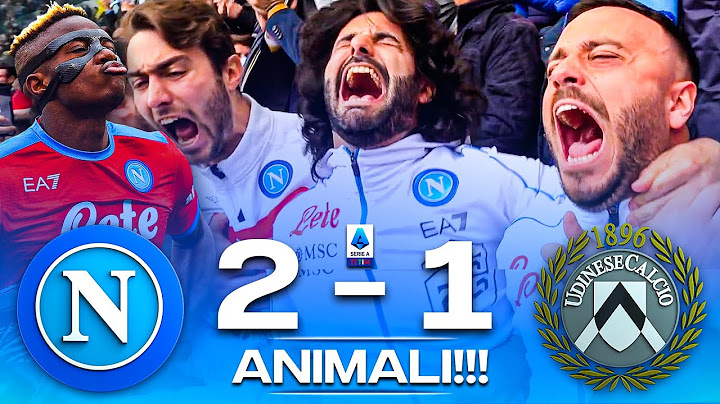ANIMALS!!! NAPLES 2-1 UDINESE | LIVE REACTION NAPLES AT MARADONA HD