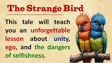 Learn English Through Stories || The Strange Bird with Two Heads || Graded Reader || Shorts