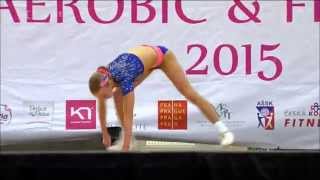 Aerobic MČR 2015 Tereza Kudláčková