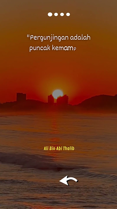 Story WA, Kata Bijak Sahabat Nabi, kata Mutiara