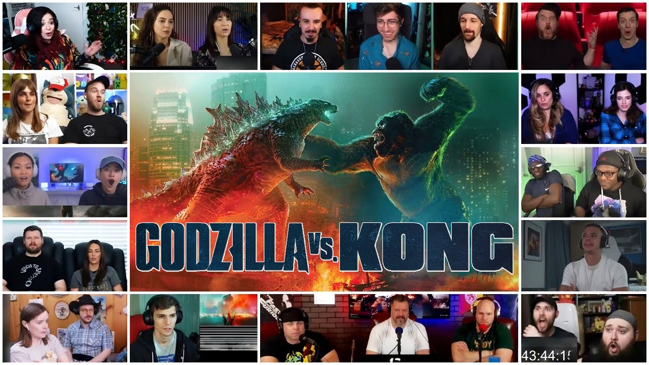 [FULL] Godzilla vs. Kong Reaction Mashup