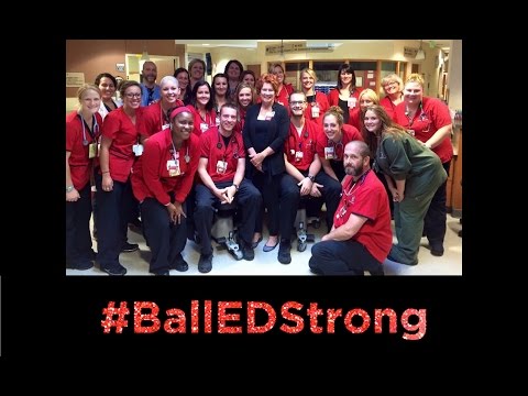 IU Health Ball Memorial Hospital Emergency Department - #BallEDStrong