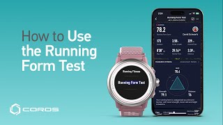 How to Use the Running Form Test