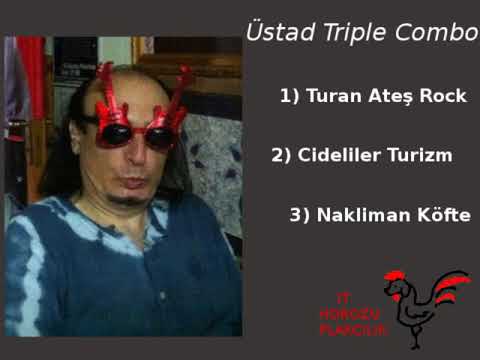 Hasan Cihat Örter - Triple (Turan Ateş Rock, Cideliler Turizm, Nakliman Köfte) Combo Album