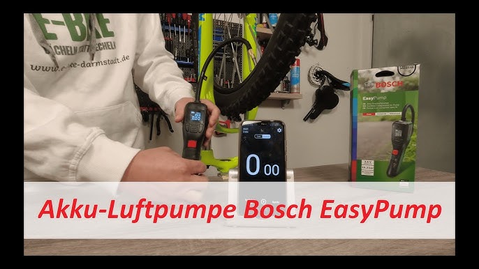Bosch EasyPump ▻ Elektrische Luftpumpe im Test ▻ [KURZ & KOMPAKT
