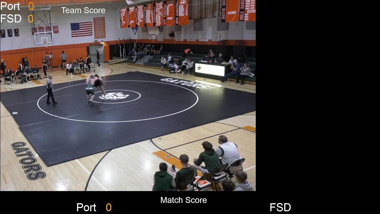 Wrestling Port Allegany vs. Wellsboro YouTube