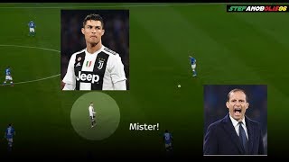 Cristiano Ronaldo Vs Allegri ⚽ CR7 si Arrabbia con Allegri ⚽ 2019 ⚽ HD #CR7