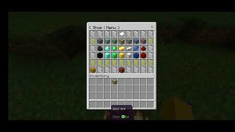 PocketMine Plugin | ShopGUI