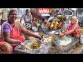 Amma selling andhra cheapest breakfast  only 20  idli daal vada  street food india