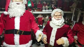 January 14, 2020 Life Size Dancing Santas