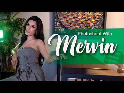 Photoshoot With MERVINTA | Model yang cantiknya bikin melongo selalu keren saat berpose