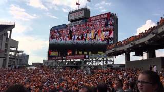 US National Anthem - UT vs BGSU 2015 Season Opening Game @ Nashville - 09.05.2015