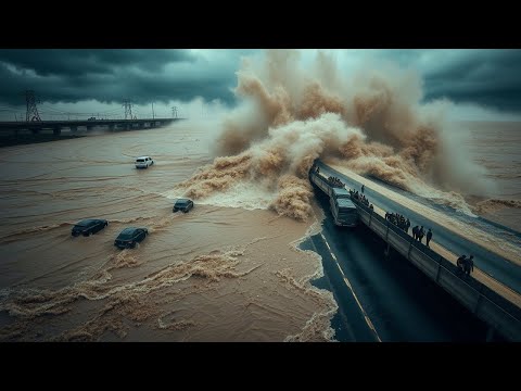 Camera captured the moment water took everything!