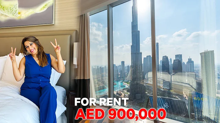 Step Inside a Luxury 4-Bedroom Apartment with Full Burj Khalifa Views