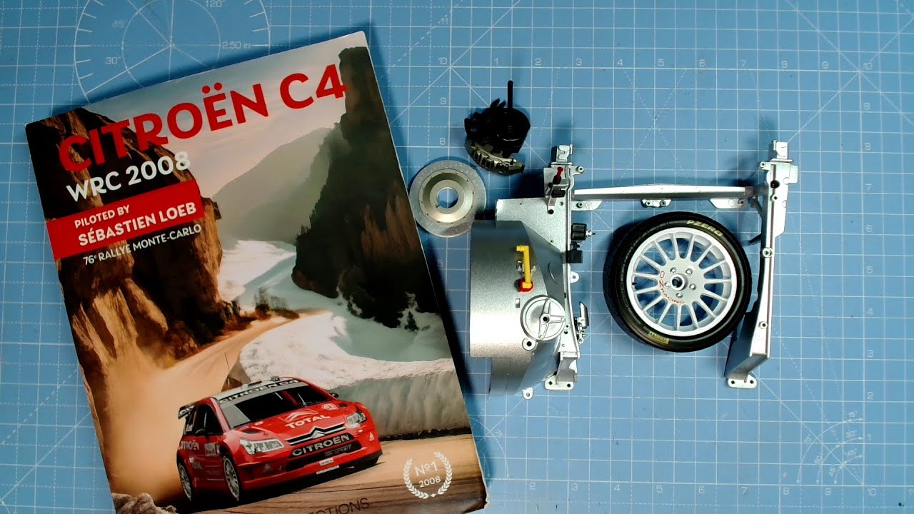 IXO Citroen C4 WRC build stages 16 to 20 - YouTube