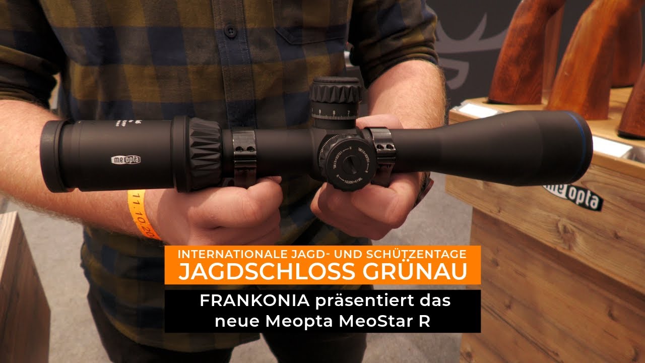 Internationale Jagd & Schützentage Grünau 2024: FRANKONIA präsentiert das neue Meopta MeoStar R