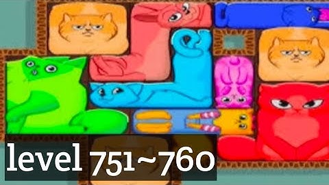 Puzzle Cats - level 751~760  Solve 