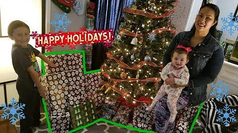 OUR FAMILIES BEST CHRISTMAS EVER!! SECRET SURPRISE PRESENTS FROM FRIENDS!! TONS OF TOYS AND FUN!!