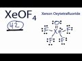XeF4 Molecular Structure and Properties