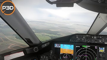 [P3D V5] trueSKY is AMAZING! | Abu Dhabi - Bangalore