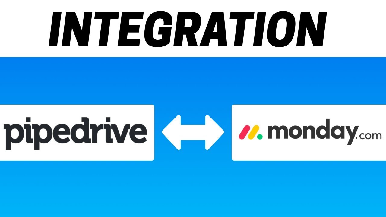 How to Integrate Pipedrive with Monday com - YouTube