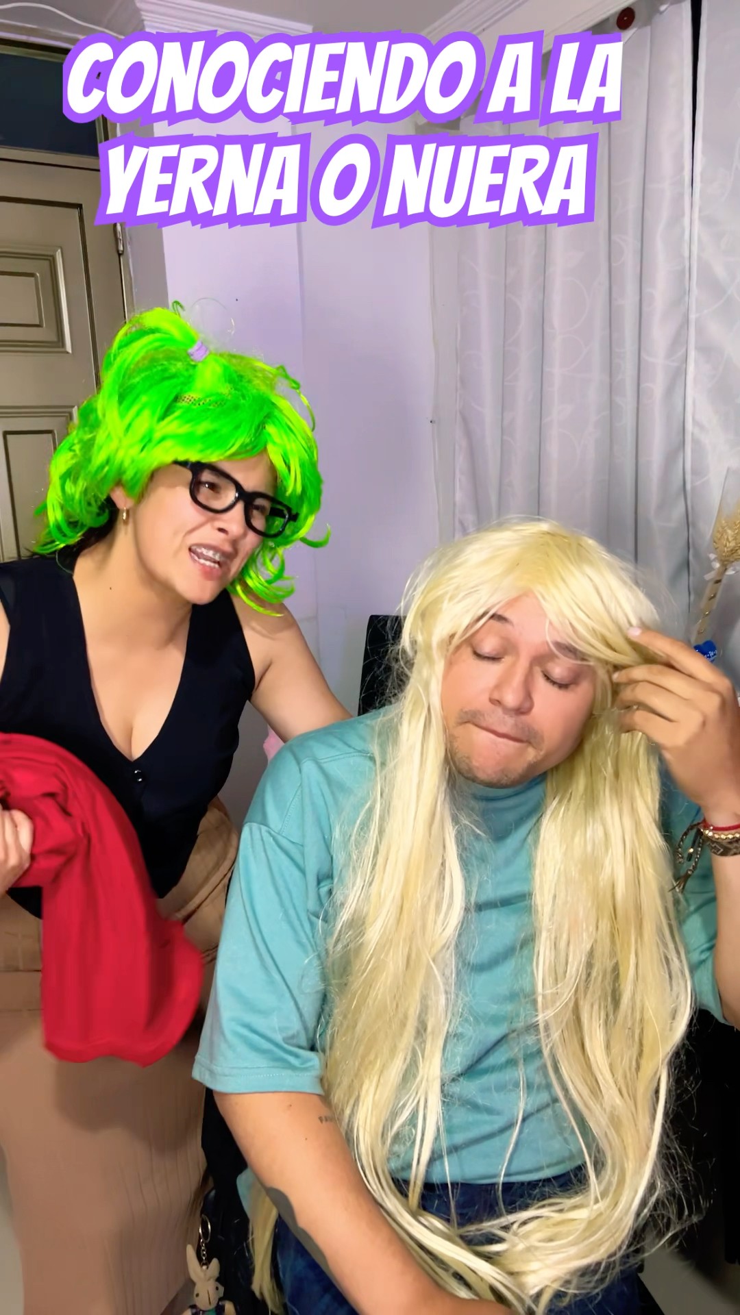 Conociendo a la novia de mi hijo #humor #cosasdefamilia #shortviral #shortviral
