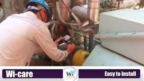 Wireless vibration sensor: Wi-care easy to install