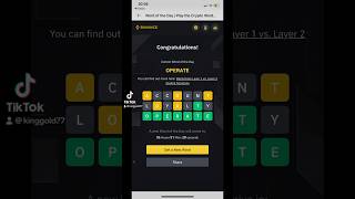 Binance Wodl 7 letters word | everyday new word added #binance screenshot 4