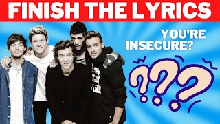 Only True Fans Can Finish These One Direction Lyrics!
