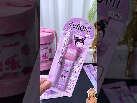 sanrio kuromi stationery