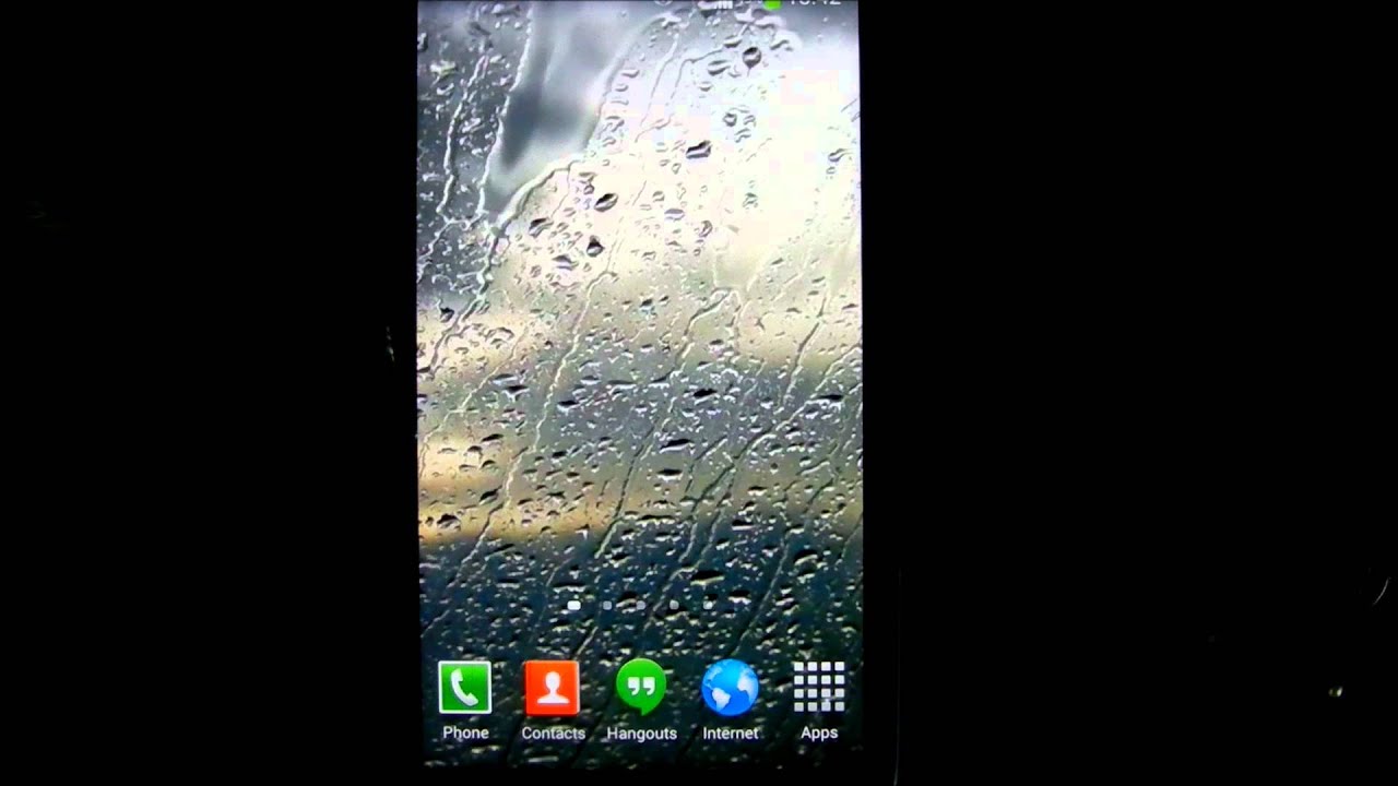 Raindrops Live Wallpaper HD 7 YouTube