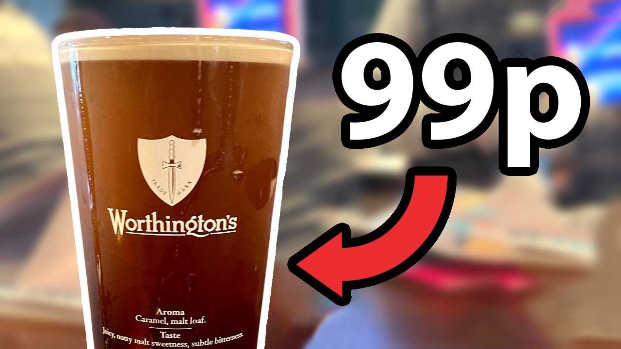 I Drank the UK's Cheapest Pint