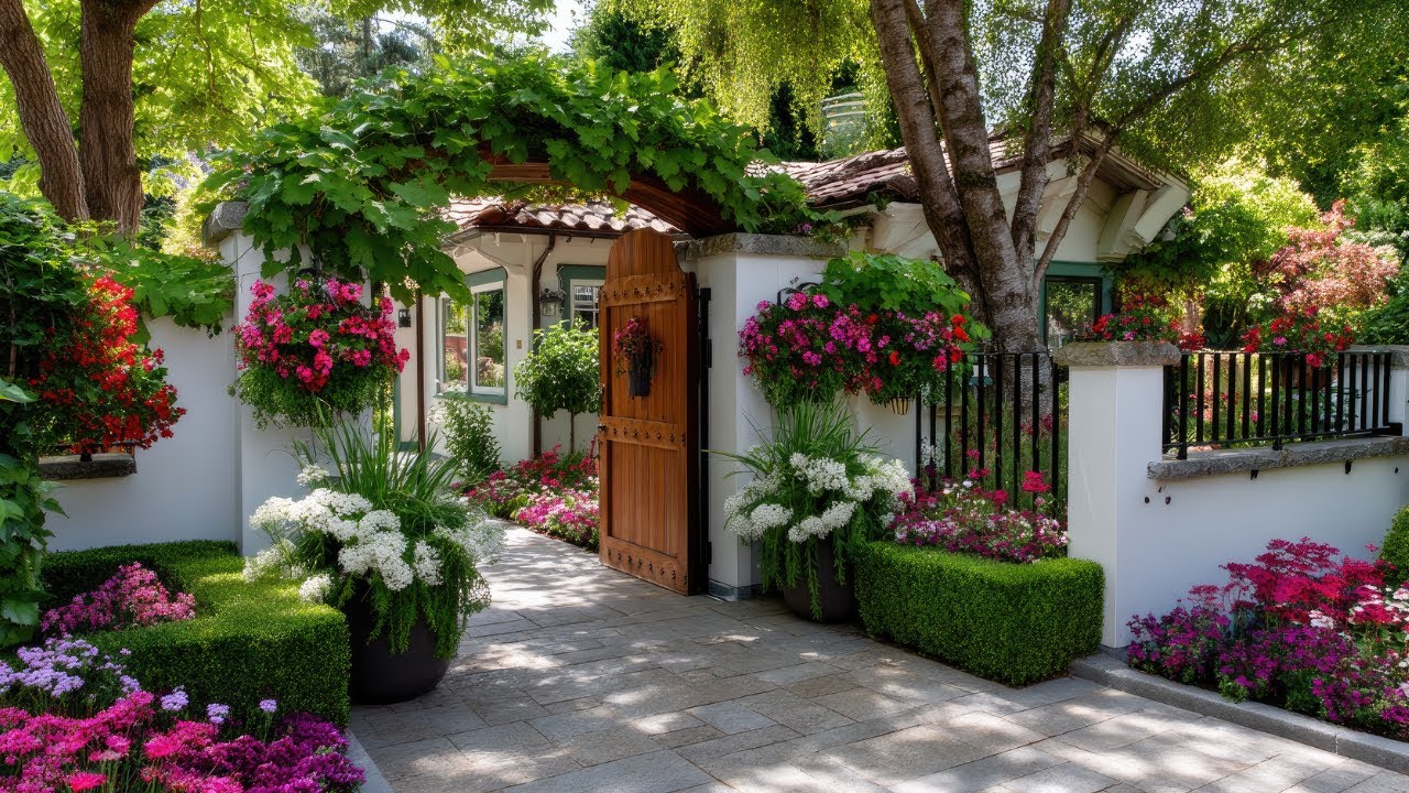Dreamy Front Yard Transformations 2026 | Beautiful Entryways, Garden Gates & Arch Inspirations