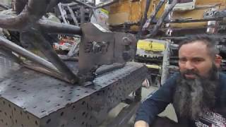 CH2 Assembly part 3 - Rear modular bracket assembly
