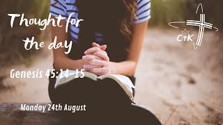 Reunion | Genesis 45:14-15 | Patrick Kelleher | 24th August 2020