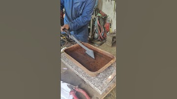 Quenching forged axe, #shorts,