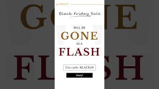 Deals You Can’t Resist! 40% Off Sitewide for Black Friday. Use Black40 at Checkout.