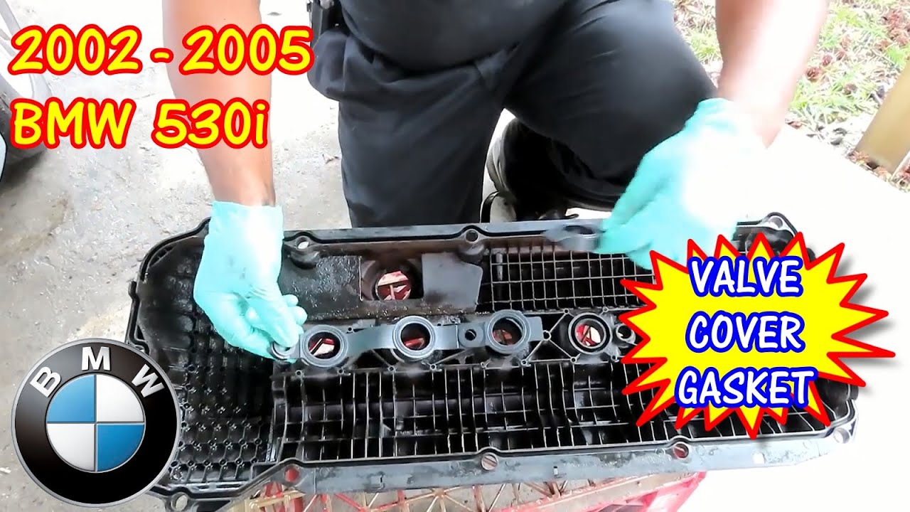 ⭐ 2002-2005 BMW 530i - 3.0 - Valve Cover Gasket Replacement #bmwx5 ...