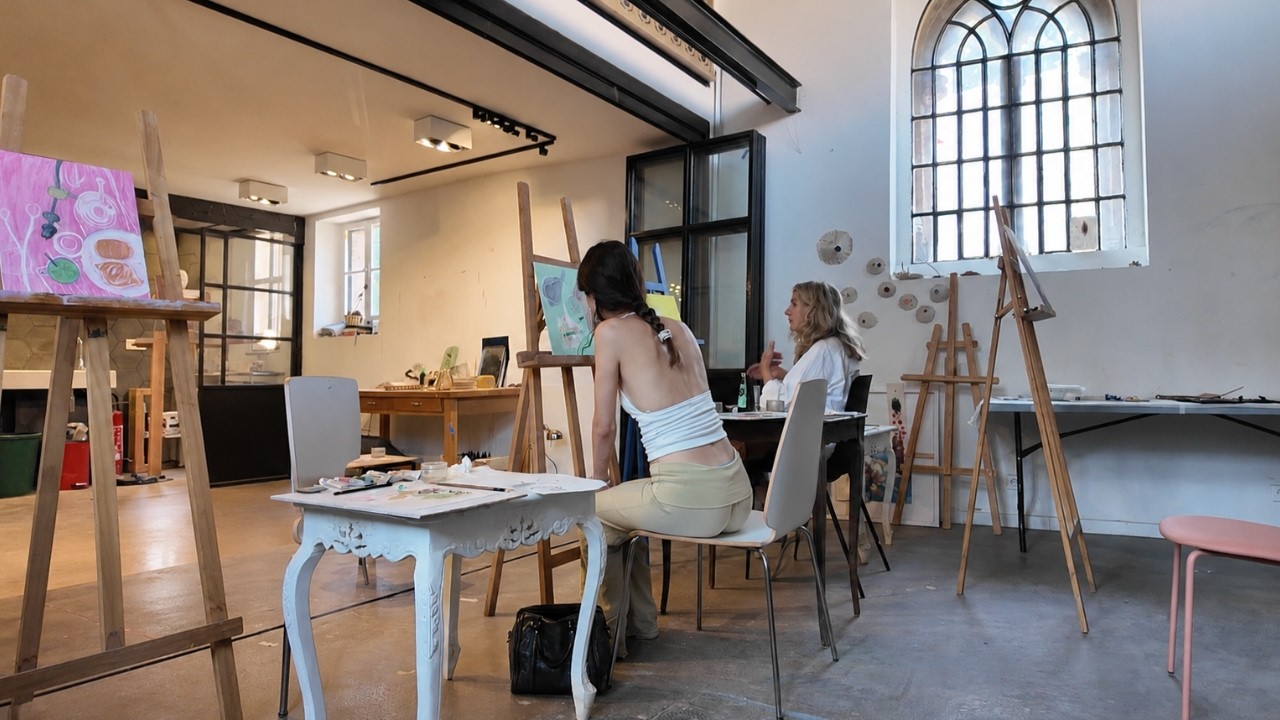 una setmana estudiant art a cannes