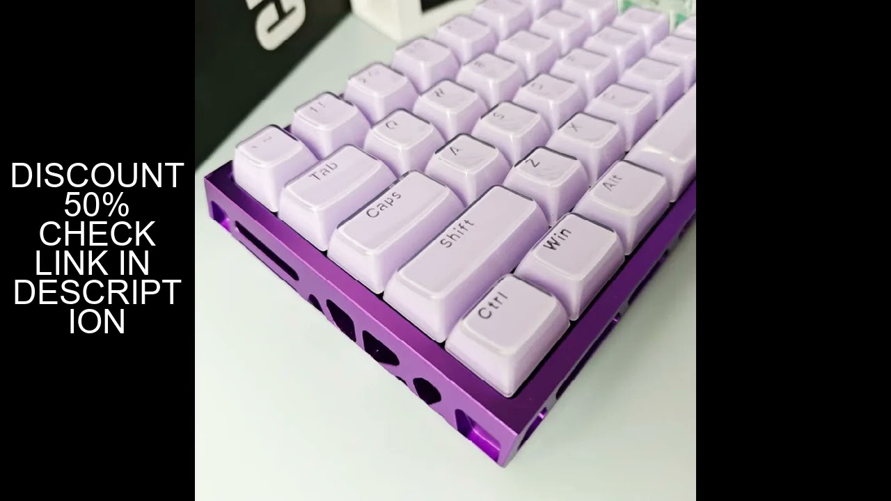 136keys Crystal Translucent Keycap PC Two-color Injection  ASA Jelly Pudding For 61/68/75/84/87/108