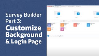 Survey Builder Part 3: Customizing Background and Login Page screenshot 4