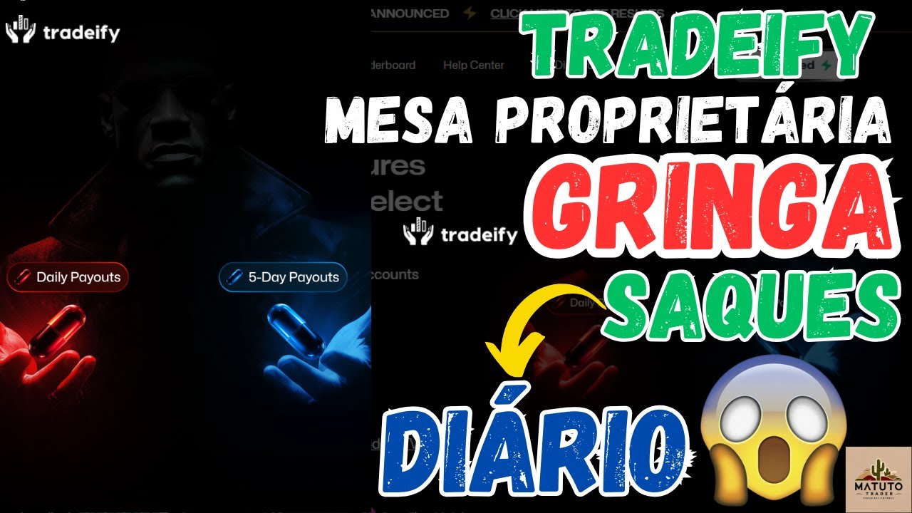 Conheça a Mesa Proprietária GRINGA Tradeify – Regras, Contas e Vantagens para Traders