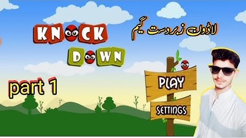 Knock Down Game Video Level 1 - 11Shooting Game For Android 2022 part 1