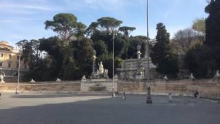 Pri̇mavera A Roma Sulla Pi̇azza Del Popolo Con Adi̇l Yildirim