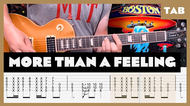 More Than a Feeling Guitar version - Guitar performance video thumbnail