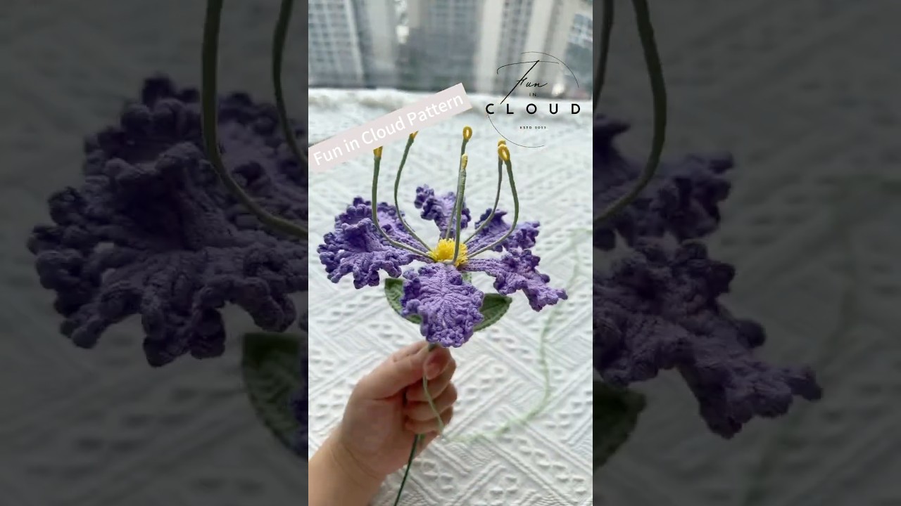 Crape Myrtle flower tutorial will be uploaded soon 💕 