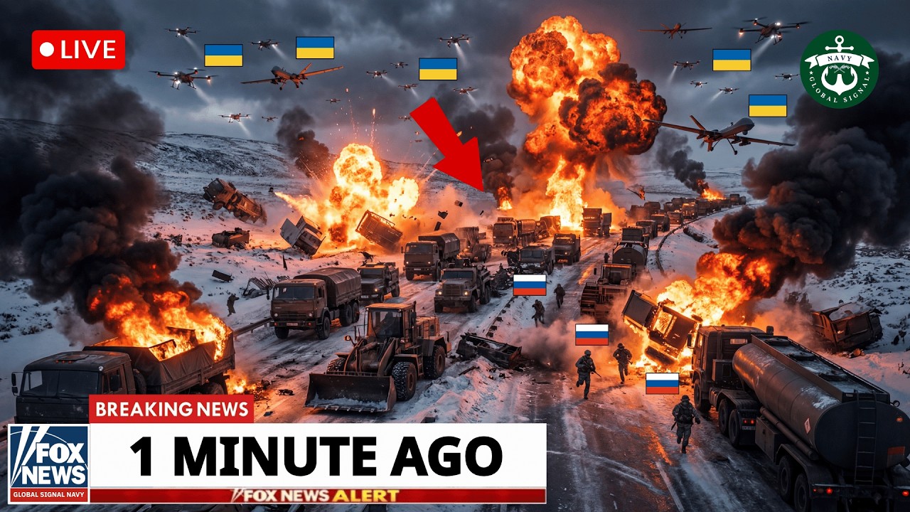 LIVE - Give Up, Russia! Ukraine Destroys the Convoy Sent to Rebuild Iskander | 