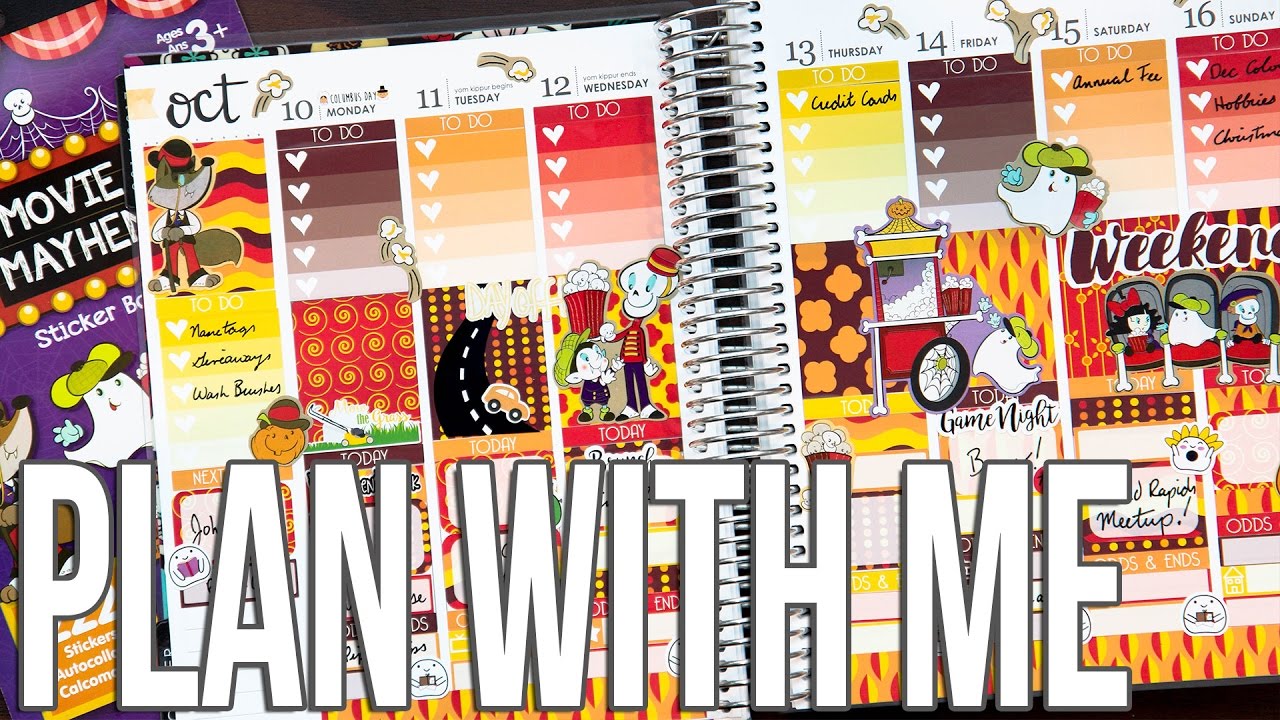 ECLP Plan with Me | Gettin' Halloweeny