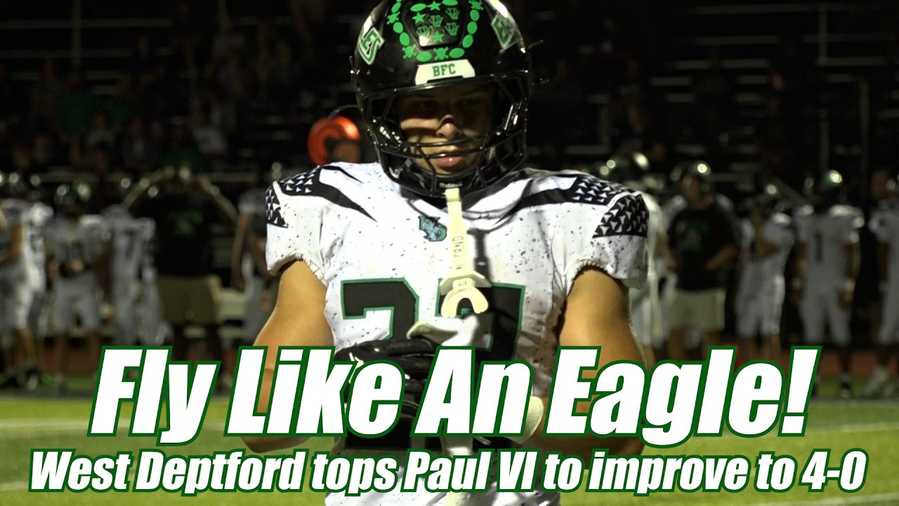 West Deptford 22 Paul VI 7 | HS Football | Week 3 | Cole Paskiewicz 3 TDs & INT!