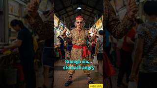 Ang Moh Food Experiment in singapore Gone Wrong #shortsfeed #funny #singapore #food #experiment